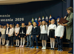 Pasowanie na Pierwszoklasistę klas 1c oraz 1d