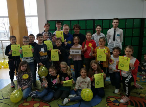 Konkurs balonowy z okazji Dnia Bezpiecznego Internetu dla klas I-III