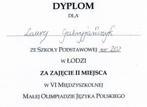Olimpiada Języka Polskiego