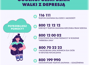 23 luty Ogólnopolski Dzień Walki z Depresją