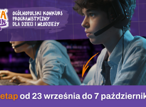 II etap Ogólnopolskiego Konkursu Programistycznego Giganton 23 września - 7 października