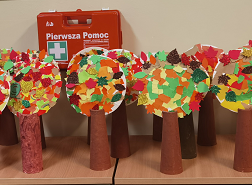 Jesienne inspiracje – prace uczniów klas 1–3 i świetlicy szkolnej