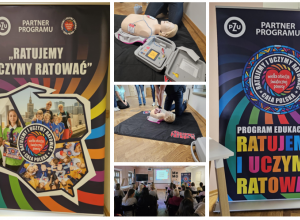 Bierzemy udział w programie Ratujemy i Uczymy Ratować (RUR)