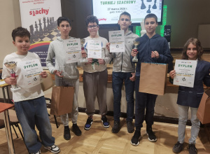 Sukces na Powiatowym Turnieju Szachowym "Szach Marzanny" w Zgierzu