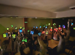 Nocowanie w szkole 3b i 3d