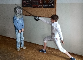 Szermierka na edukacji zdrowotnej