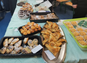 Kiermasz słodkości klasy 7b