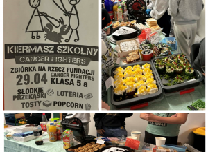 Kiermasz słodkości klasy 5a