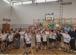 Szkolna Olimpiada klas 1-3 "W zdrowym ciele zdrowy duch"