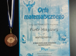 Ogólnopolski konkurs matematyczny „Plus”